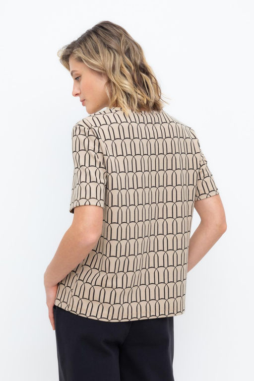 ЕВТ 3231/темно-бежевый,арка фуфайка жен