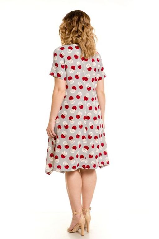 Платье 883 красные круги - Novita фото 5