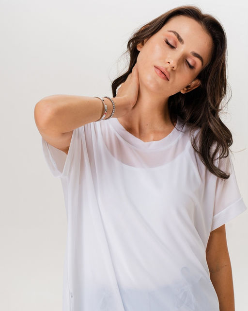 Двойка: Топ на бретельках и футболка-сетка - Sahar art lab фото 4