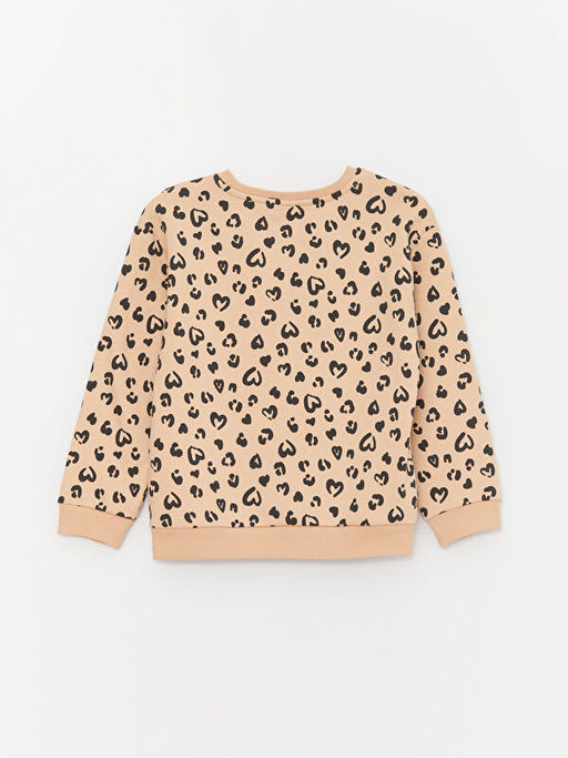 Bisiklet Yaka Minnie Mouse Bask?l? Uzun Kollu K?z ?ocuk Sweatshirt - Waikiki фото 3