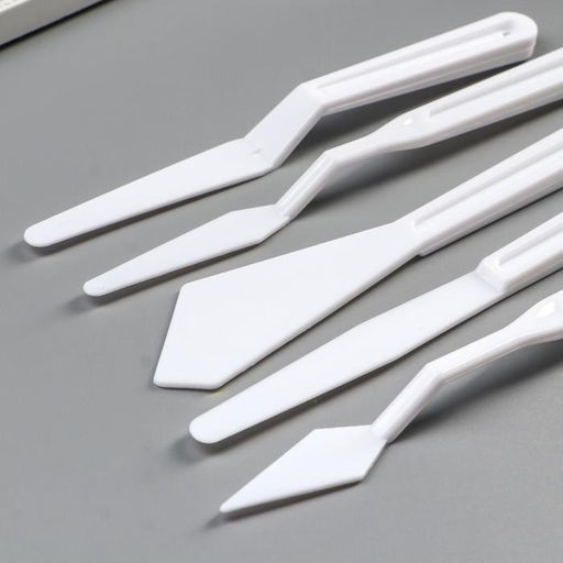 Набор инструментов для моделирования (набор 5 предметов) пластик 24х9,5 см - Арт узор фото 3