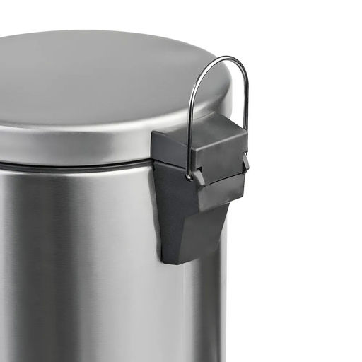 Контейнер д/мусора 12,0л. круг с педалью нерж., без доводчика арт. КТ-88-12С-БД Катунь - Полимербыт фото 6