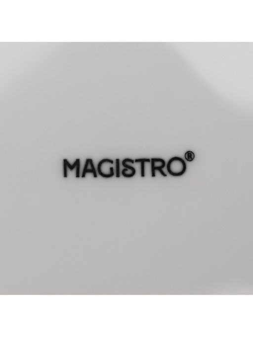 Тарелки глубокие Magistro Basic bistro, 450 мл, d=15.5 см, набор 6 шт., фарфор, белые  фото 6