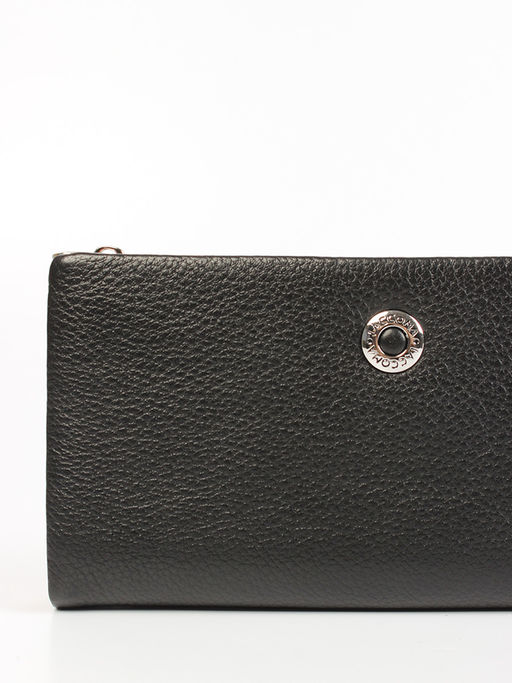 LACCOMA кошелек LA-1089-черный-красный натуральная кожа