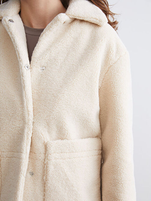 G?mlek Yaka Kad?n Pel?? Mont