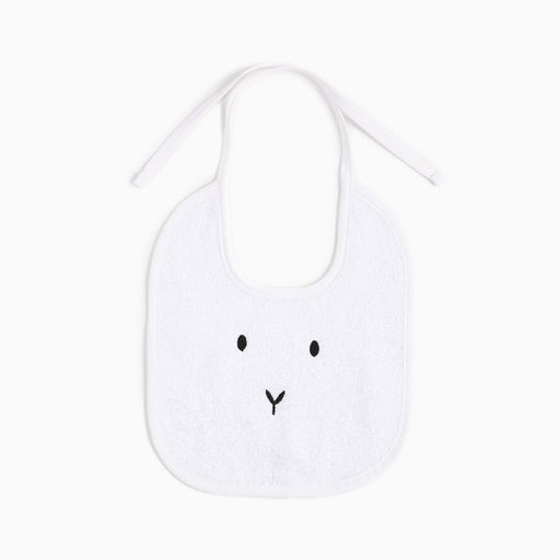 Набор Крошка Я (полотенце-уголок, рукавица, нагрудник), белый, 100% хл, 360 гр/м2  фото 8