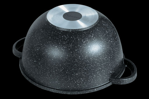 Казан 10л. 320/185 Гранит лит/руч. с кр. (п/у), кн4322аг