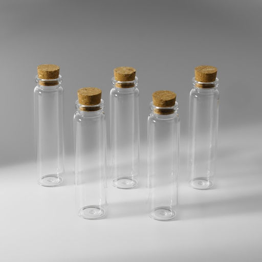 Цена за 2 шт. Баночки для хранения мелочей, d=2×7.5 см, 5 шт.