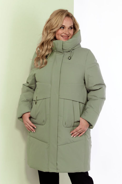 Пальто SHETTI 2170 фисташка