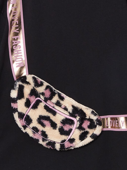 Bisiklet Yaka K?z ?ocuk Ti??rt - Waikiki фото 2