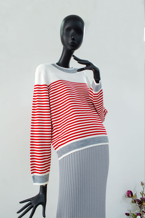 WW-2648 джемпер женский молоко