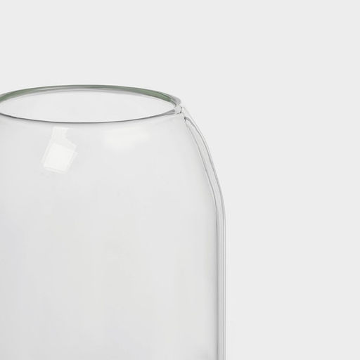 Банки для сыпучих Magistro Эко, 3 предмета: 450/700/1000 мл, с пробковой крышкой, стекло, прозрачные  фото 6