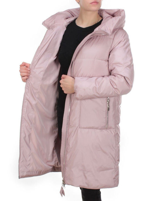 2119 PINK Пальто зимнее женское MELISACITI (200 гр. холлофайбера) - Fashion фото 9