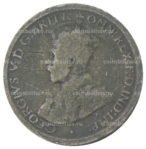 Монета 6 пенсов 1919 года Австралия