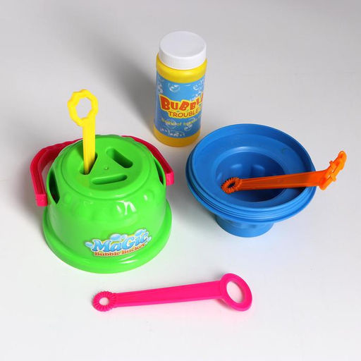 Мыльные пузыри Ведёрко и 3 ключика 16,5х15х12 см - Simaland фото 3