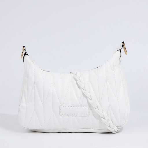 Сумка кросс-боди на молнии, цвет белый - Simaland фото 3