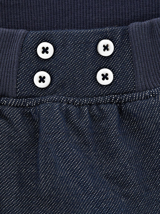 Юбка на резинке с воланами UD 1432 синий - Mini maxi фото 6