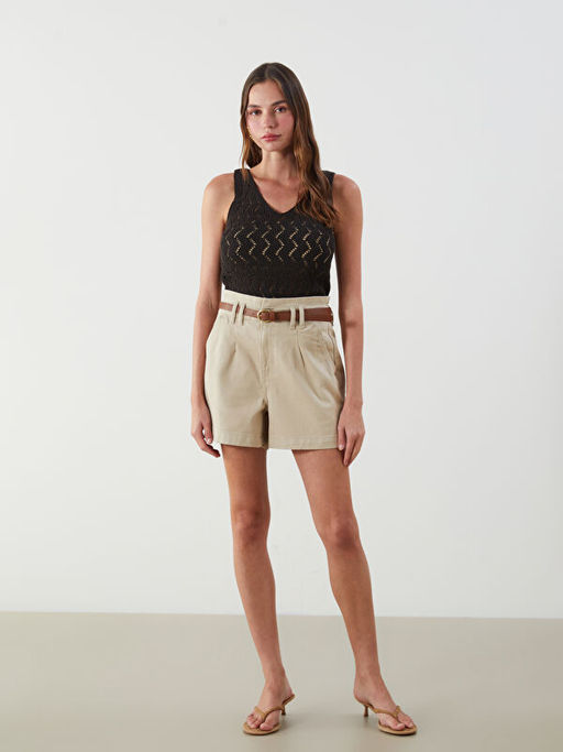 V Yaka Ajurlu Kad?n Triko Atlet