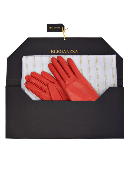 Перчатки женские ш+каш. TOUCH F-IS5500 coral - Eleganzza фото 6