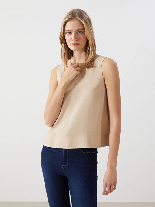 Bisiklet Yaka Kad?n Bluz