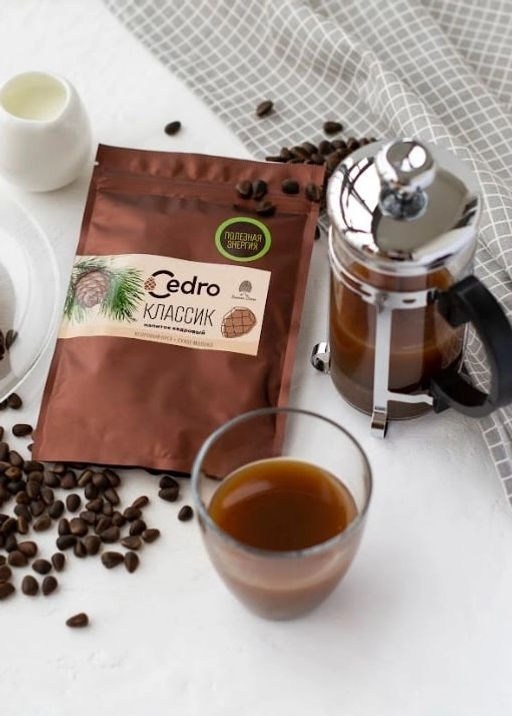 Кедровый напиток классика, 120 г - Сибирский кедр фото 4