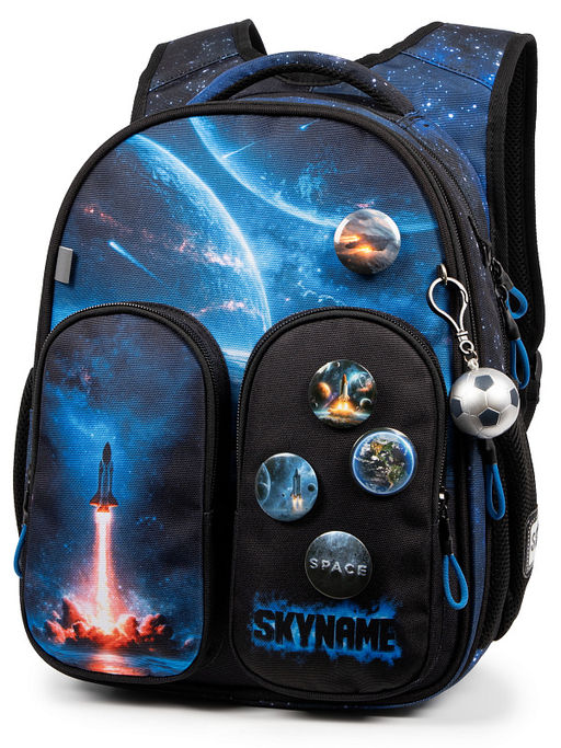 Рюкзак SkyName R9-10 + брелок мячик + значки