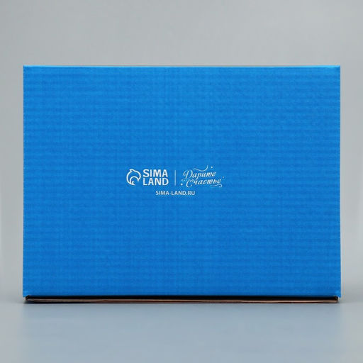 Коробка сборная Снежный город, белый, 27 х 21 х 9 см - Дарите счастье фото 6