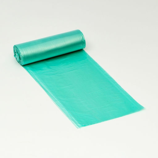 Мешки для мусора в рулоне UpakLand=60 л, зеленый, ПНД, 9 мкм, 20 шт. - UPAK LAND фото 3