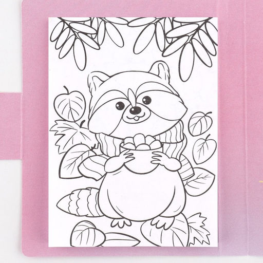 Подарочный набор, в открытке: отрывной блок с заданиями и карандаши «8 марта: Яркая звездочка»