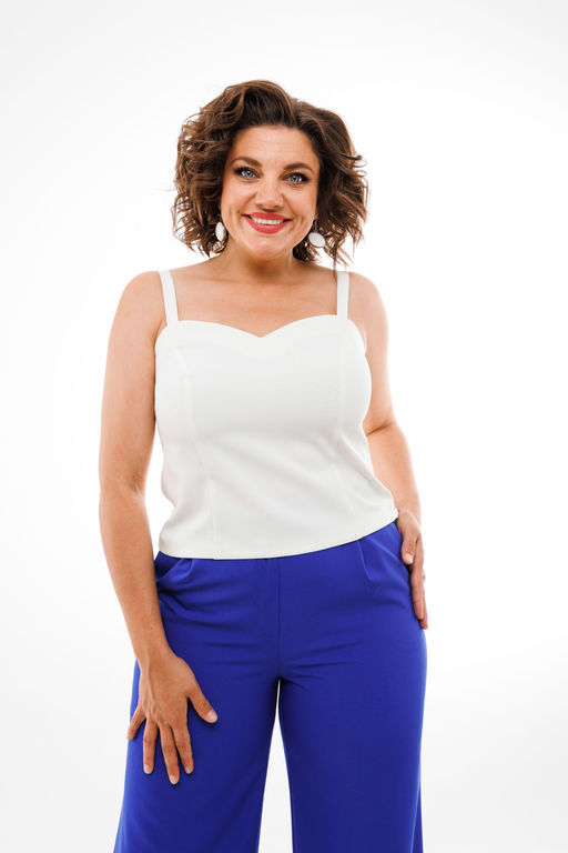 Брюки ANELLI 1400 василёк  фото 5