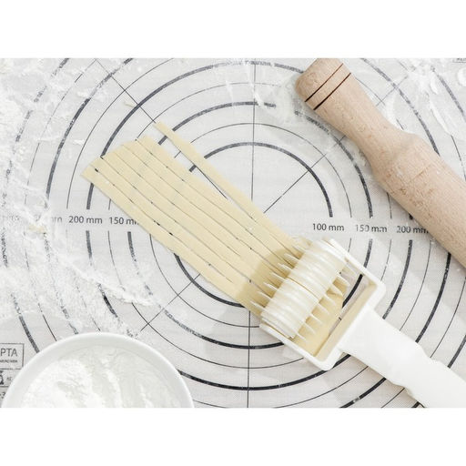 Валик для нарезки теста Доляна Сетка, 20?7?4.5 см, белый  фото 2