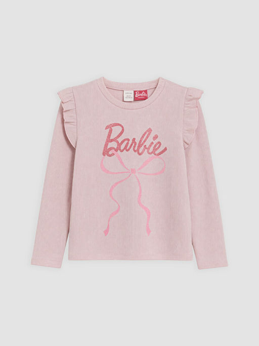 F?rf?rl? Barbie Bask?l? K?z ?ocuk Ti??rt