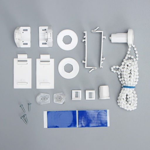 Штора рулонная Вудэн, премиум блэкаут, 100160 см, 3 варианта крепления, цвет белый - Simaland фото 5