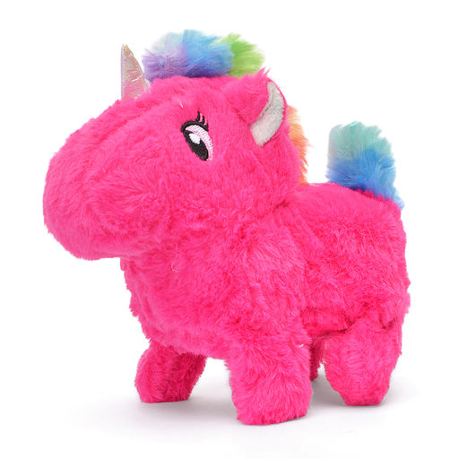 Мягкая игрушка "Лошадка" на батарейках, 17х18 см