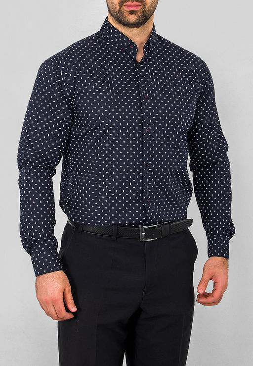 Сорочка мужская длинный рукав GREG 213/139/1200/Z/b/1  фото 8