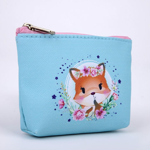Кошелёк детский Лисёнок с цветочками, 11х8,5х2 см - NAZAMOK KIDS фото 5