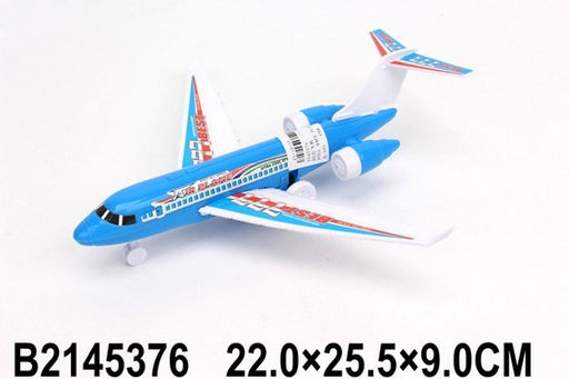 Самолет инерционный 25,5см (2145376)