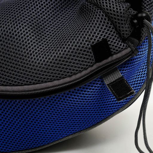 Сумка-переноска Слинг для животных, 42 х 25 см, синяя - Пижон фото 8