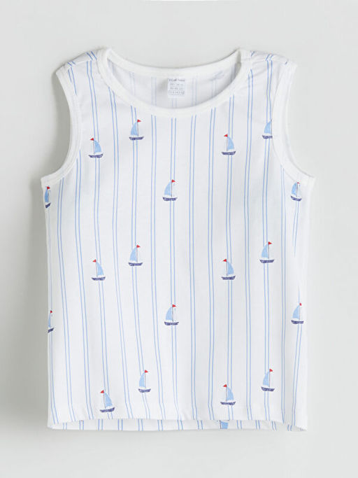 Bisiklet Yaka Erkek Bebek Atlet ve ?ort 2li