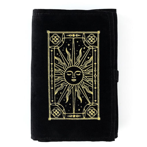 Мешочек для карт универсальный «Солнце», бархатный, 14×40 см