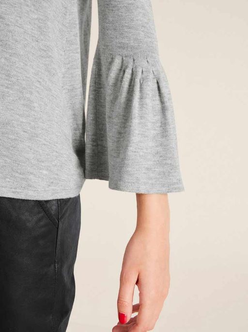 Пуловер, серый - Ashley brooke фото 5