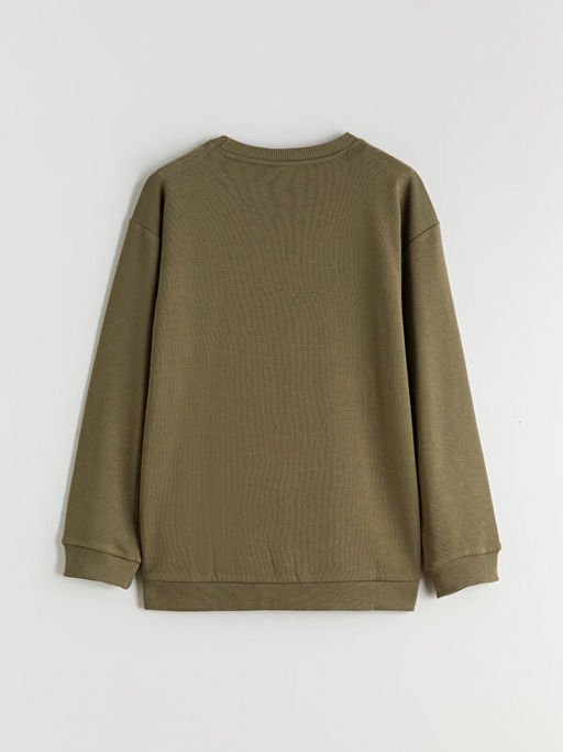 Bisiklet Yaka Erkek ?ocuk Sweatshirt