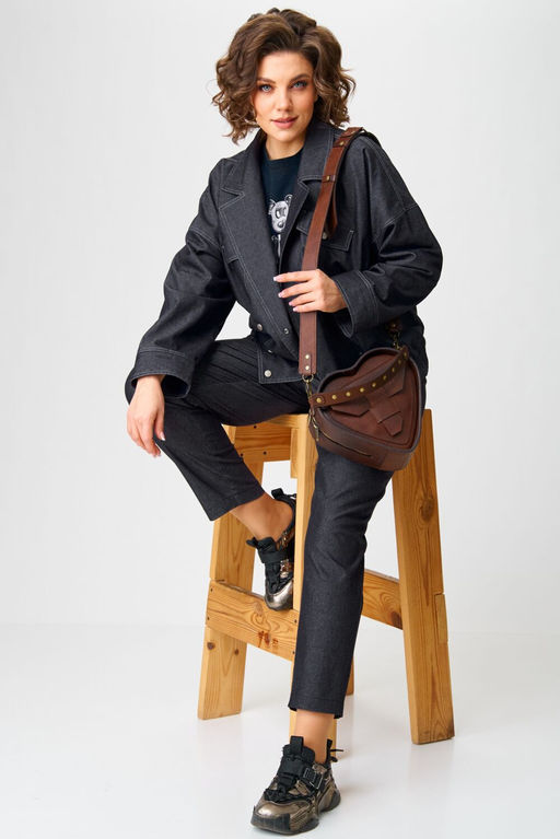 Костюм Aira Style 24219 графитовый