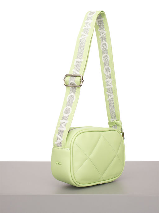 LACCOMA сумка Доминика-Ф826-мятный эко кожа хлопок