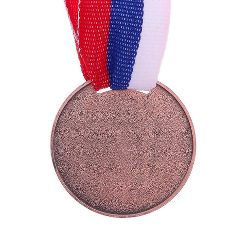 Медаль призовая бронза 066, d=3.5 см, 3 место, с лентой