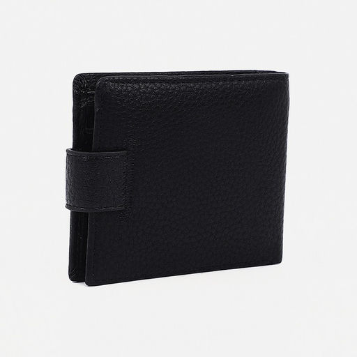 Портмоне мужское на магните, отдел для купюр, для карт, для монет, цвет черный - Simaland фото 2