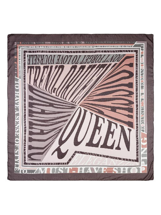 Платок жен. шелк+шерсть+мод 120х120 BL16-0688-16 - Eleganzza фото 2