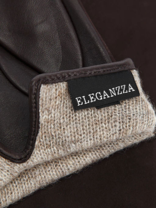 Перчатки женские 100% ш IS9902 brownie - Eleganzza фото 3