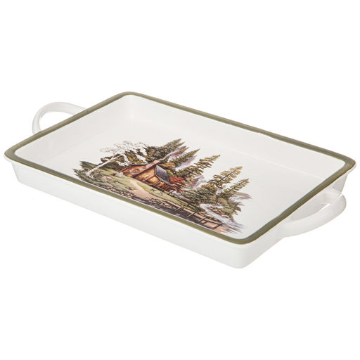 БЛЮДО С РУЧКАМИ LEFARD FAMILY HOUSE ПРЯМОУГ. 35,5*20*4 СМ фото 4