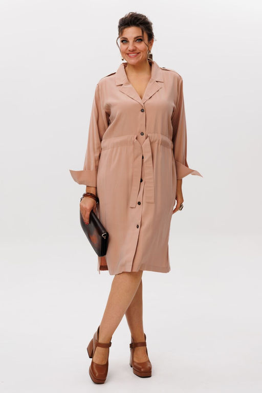 Платье ANELLI 1592 тростниковый сахар